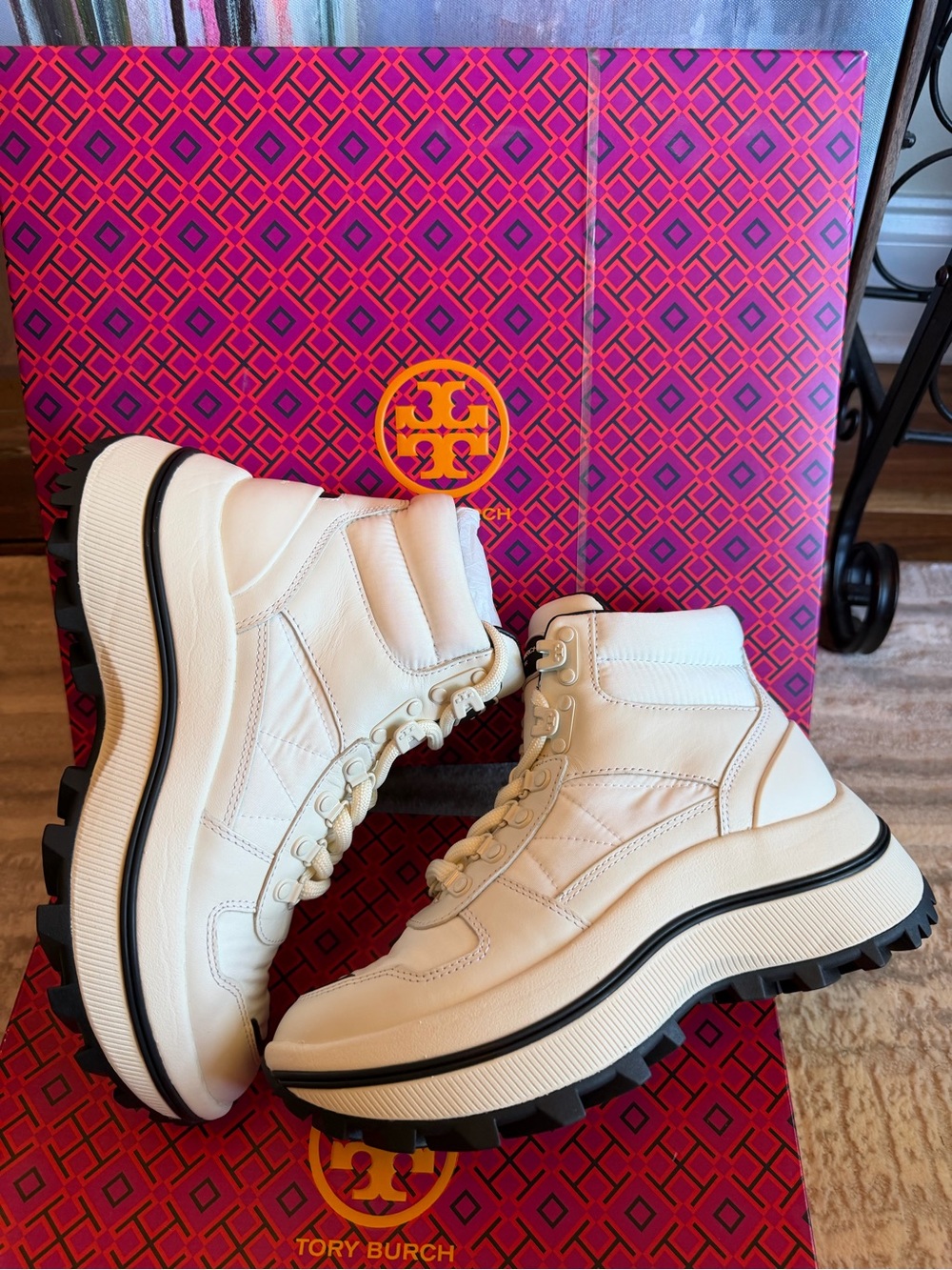 Tory Burch Adventure Hiker Ankle Boots